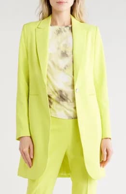 Peak Lapel Topper Blazer