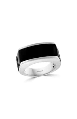 Men's Onyx Signet Ring
