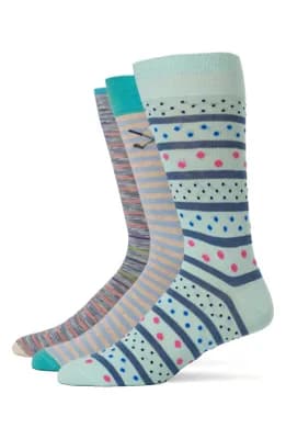 Assorted 3-Pack Crew Socks