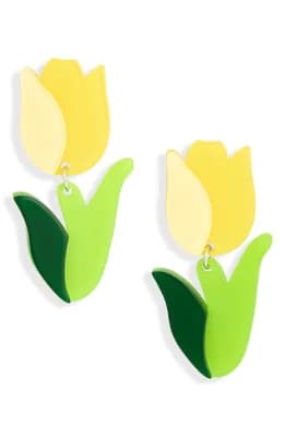 Tulip Drop Earrings
