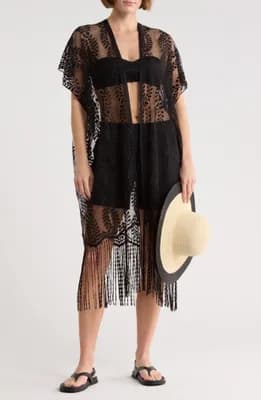 Lace Shawl & Hat Set