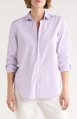 Cotton Button-Up Shirt