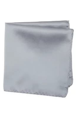 Solid Satin Pocket Square