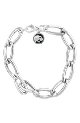Sterling Silver Oval Link Bracelet