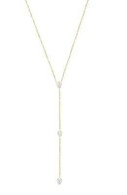 Lab-Grown Diamond Lariat Necklace