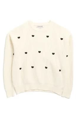 3D Heart Sweater