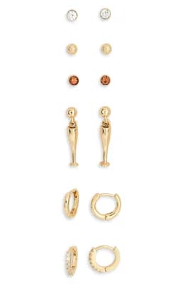 6-Pack Sparkling Wine Assorted Earrings Set