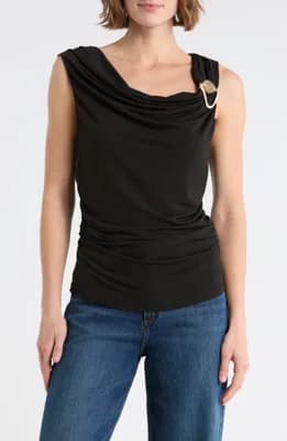 Hardware Ruched Top