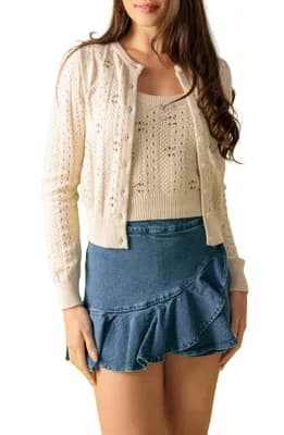 Knit Cami & Cardigan Set