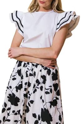 Solid Woven Top