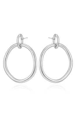 Hoop Drop Earrings