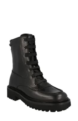 Leather Combat Boot