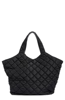 Diamond Quilted Tote