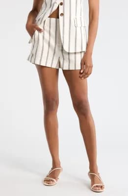 Mac Linen Blend Shorts