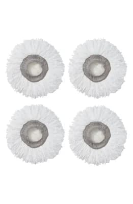 4-Pack Microfiber Mop Pad