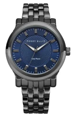 Solar Mesh Strap Watch