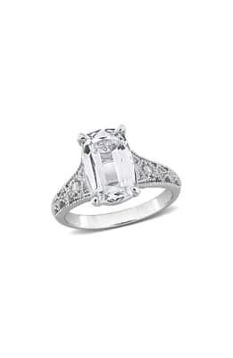 Lab-Grown Sapphire Ring