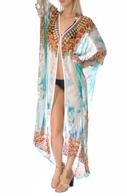 Print Cover-Up Duster