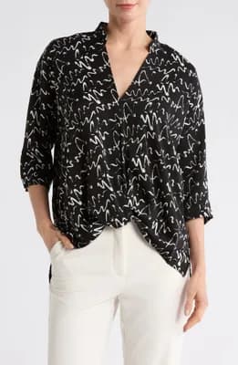 V-Neck Untuck Top