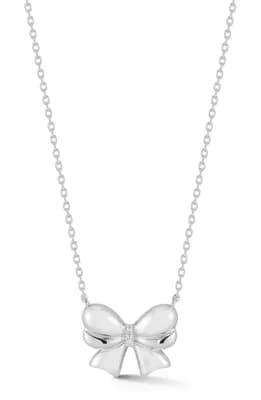 Bow Pendant Necklace