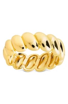 Milena Twisted Bubble Band Ring