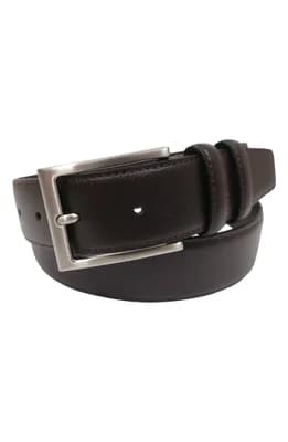 Stitched Pebble Leather Belt