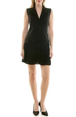 Sleeveless Jacket Dress