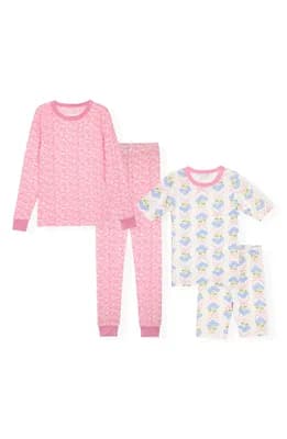 Assorted 2-Pack Print Fitted Two-Piece Pajamas