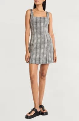 Square Neck Minidress