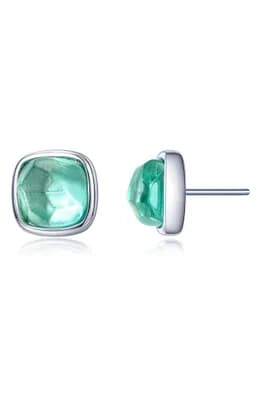 Lab-Grown Sapphire Stud Earrings