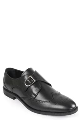 Oregon Wingtip Monk Strap Shoe