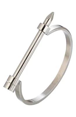 Spike Cuff Screw Bracelet