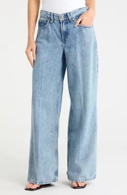 Wide Leg Solution Denim Pants