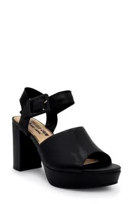 Rose Block Heel Platform Sandal