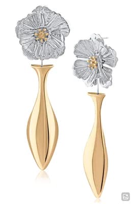 Floral Drop Earrings