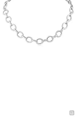 Round Link Chain Necklace