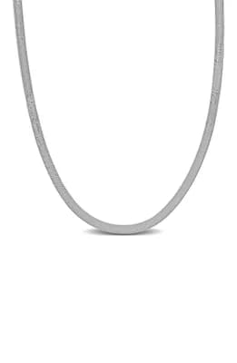 Herringbone Chain Necklace, 3.3mm