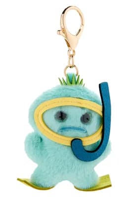 Stuffed Scuba Monster Bag Charm