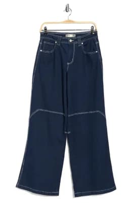 Utility Wide Leg Jeans