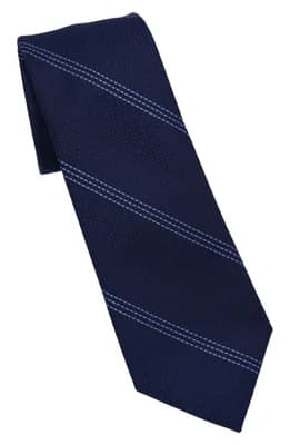 Stitch Stripe Tie