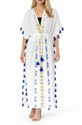 Long Caftan Cover-Up